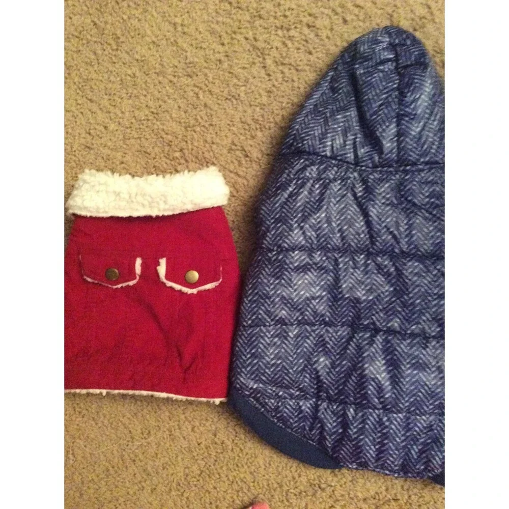 2 Small Dog Jackets B9
